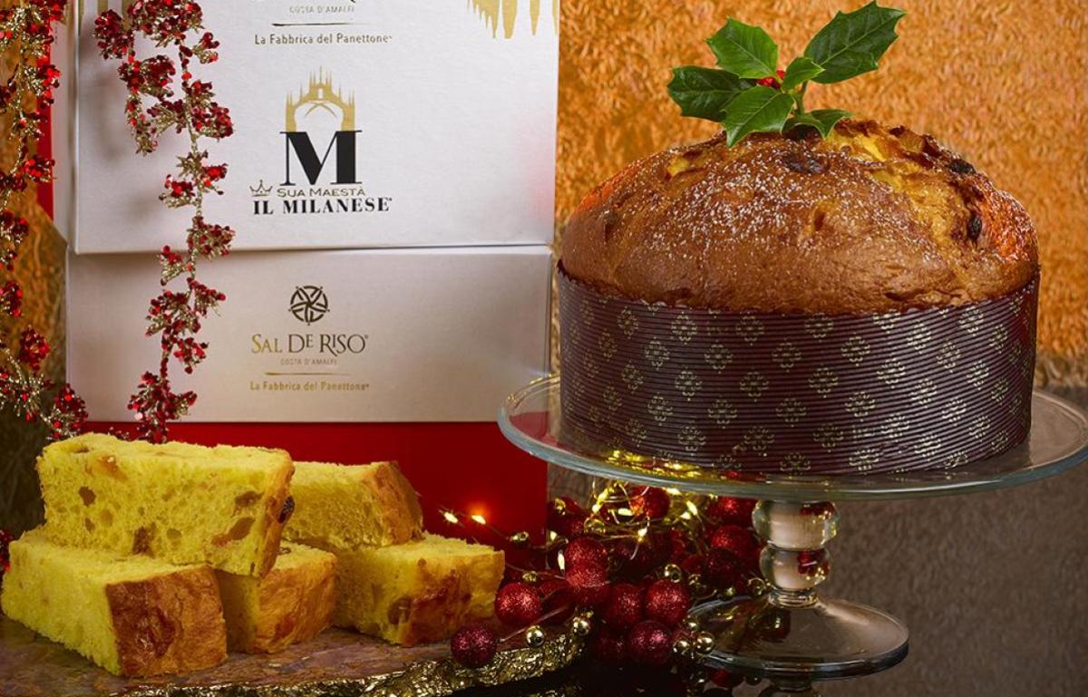 A picture of Rose's Christmas Shop Watch: Sal De Riso Panettone