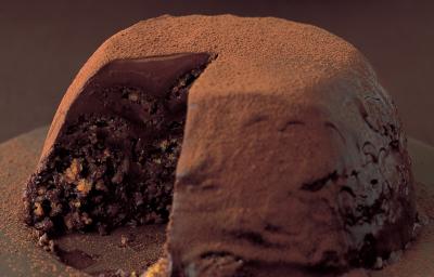 一个图片ture of Delia's Amaretti Chocolate Cake recipe