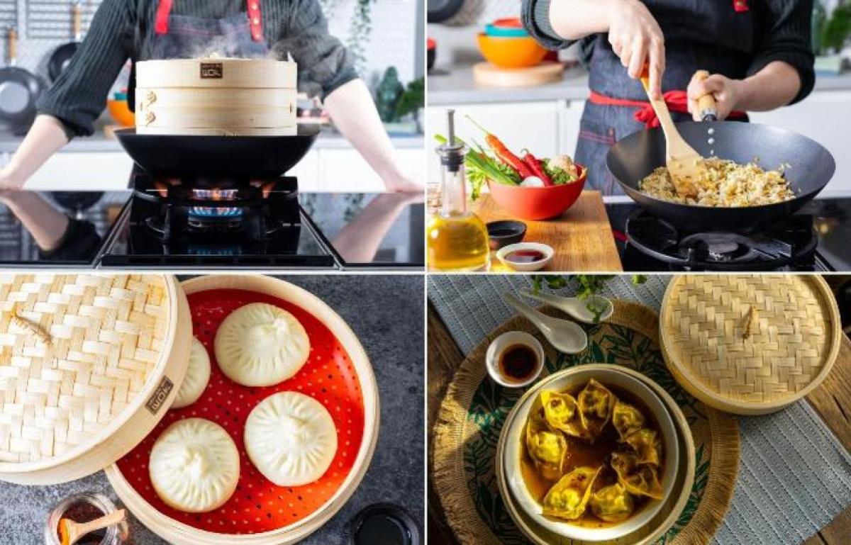 A picture of Win One of Five Dexam School of Wok Asian Cookware Bundles