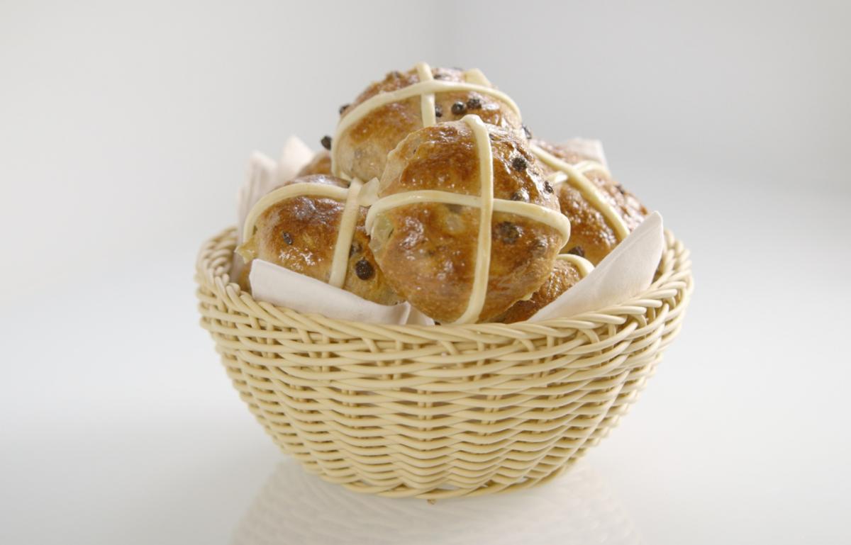 A picture of Homemade Hot Cross Buns