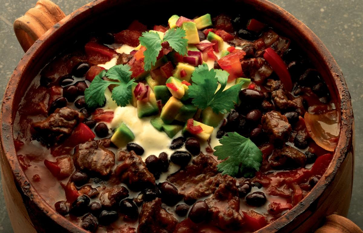 A picture of Making a larger Black Bean Chilli