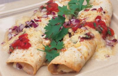 A picture of Delia's  Mexican Enchiladas with Cheese recipe