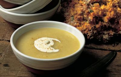 A picture of Delia's Slow-cooked Celery and Celeriac Soup recipe