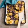 迪莉娅的照片# 039;s Oven-sauteed土豆红洋葱,大蒜和迷迭香配方