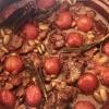 Delia's红烧羊肉与鞭毛豆食谱的图片