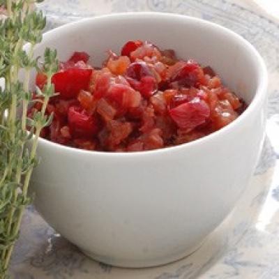A picture of Delia's Cranberry and Onion Confit recipe