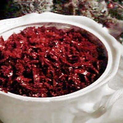 Delia's五香炒红白菜与蔓越莓食谱的图片