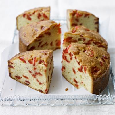 A picture of Delia's Old-fashioned Cherry Cake recipe