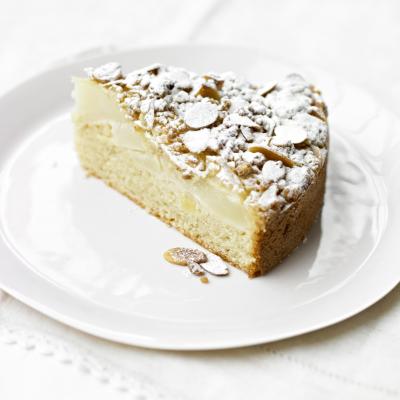 A picture of Delia's Pear and Almond Cake with Streusel Topping recipe