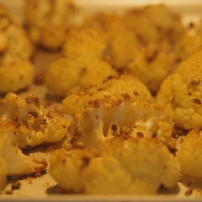 A picture of Delia's Oven-roasted Cauliflower with Garlic and Coriander recipe