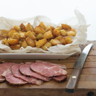 A picture of Delia's Michael's Chunky Sauté Potatoes in Turkey Dripping recipe