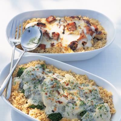 A picture of Delia's Roasted Vegetable and Brown Rice Gratin recipe