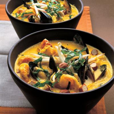 A picture of Delia's Seafood and Coconut Laksa recipe